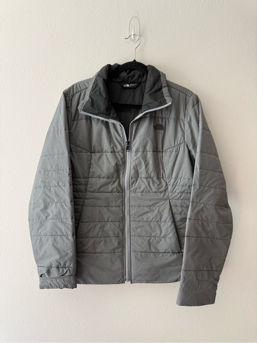 The North Face Gray Quilted Women's Jacket